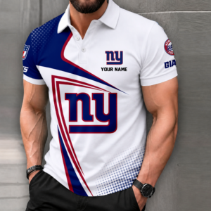 Limited Edition – Customized NFL New York Giants Polo Shirt