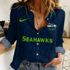 Limited Edition – Customized NFL Seattle Seahawks Women Casual Shirt