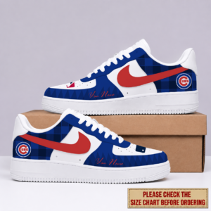 Limited Edition – Customized MLB Chicago Cubs Air Force 1 Shoes