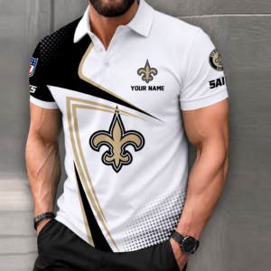 Limited Edition – Customized NFL New Orleans Saints Polo Shirt