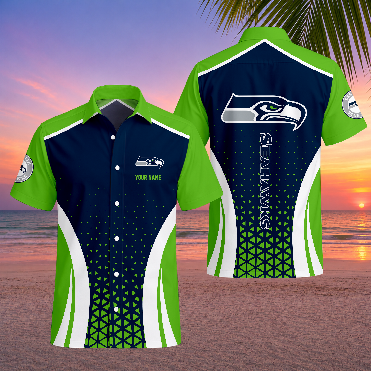 Limited Edition – Customized NFL Seattle Seahawks Unisex Hawaiian Shirt
