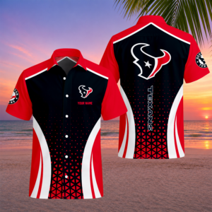Limited Edition – Customized NFL Houston Texans Unisex Hawaiian Shirt