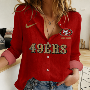 Limited Edition – Customized NFL San Francisco 49Ers Women Casual Shirt