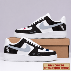 Limited Edition – Customized MLB Chicago White Sox Air Force 1 Shoes