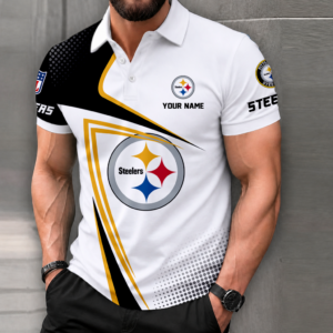 Limited Edition – Customized NFL Pittsburgh Steelers Polo Shirt