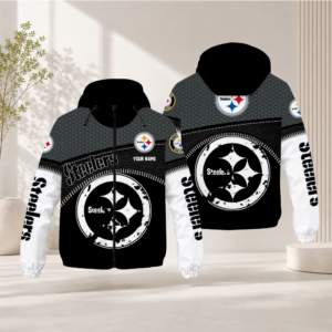 Limited Edition – Customized NFL Pittsburgh Steelers Windbreaker Jacket
