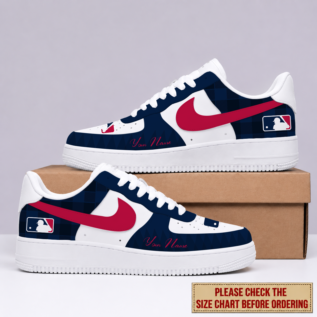 Limited Edition – Customized MLB Major League Baseball Air Force 1 Shoes