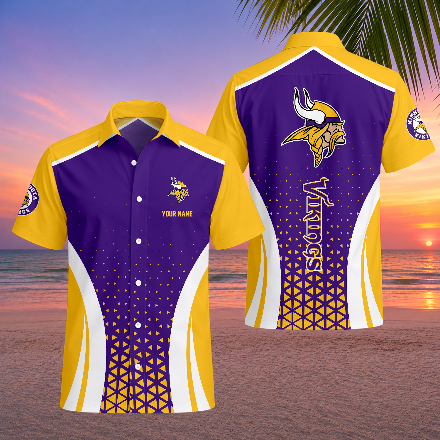 Limited Edition – Customized NFL Minnesota Vikings Unisex Hawaiian Shirt