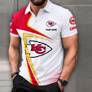 Limited Edition – Customized NFL Kansas City Chiefs Polo Shirt
