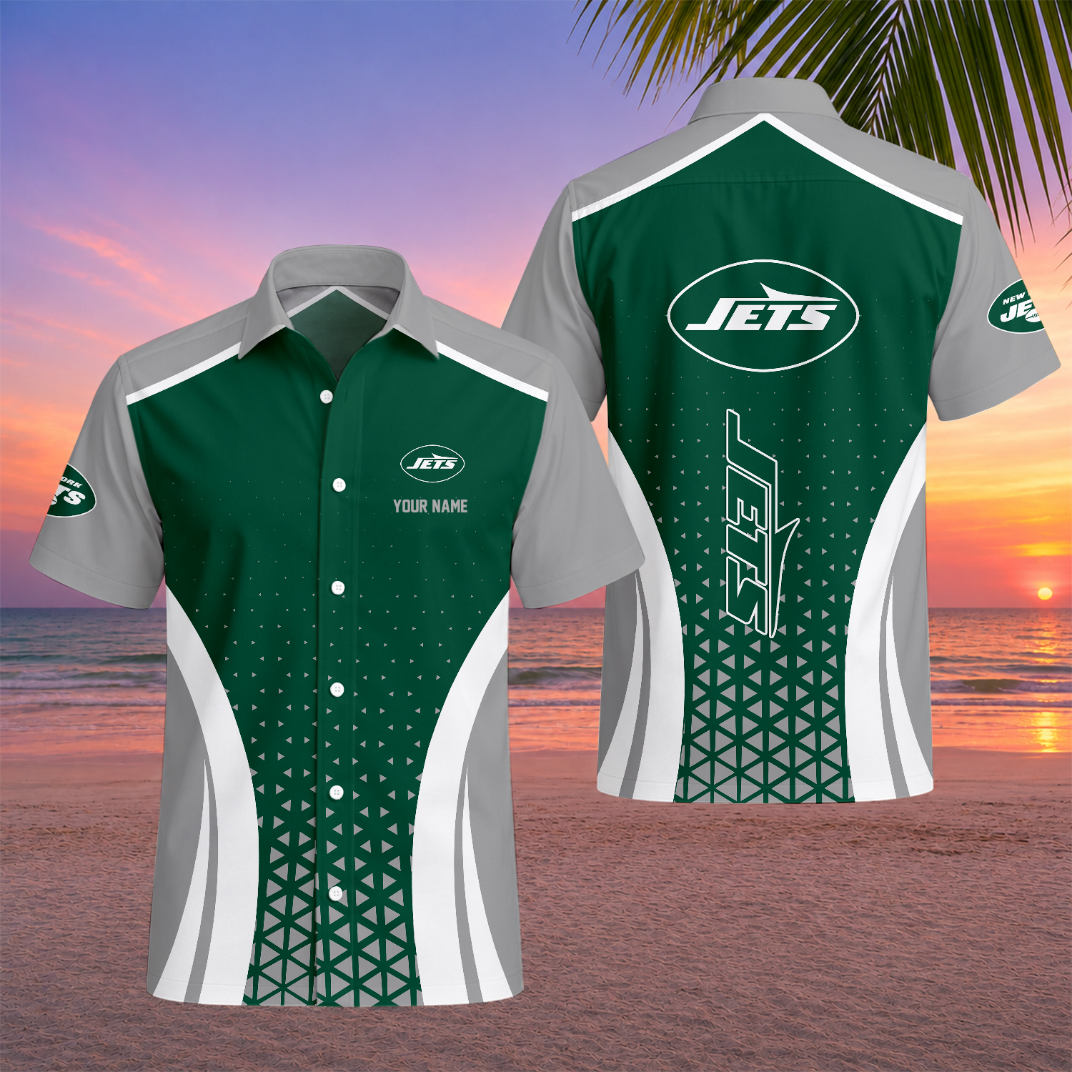 Limited Edition – Customized NFL New York Jets Unisex Hawaiian Shirt