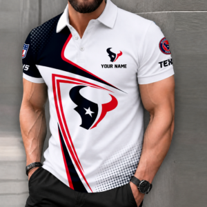 Limited Edition – Customized NFL Houston Texans Polo Shirt