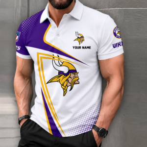 Limited Edition – Customized NFL Minnesota Vikings Polo Shirt