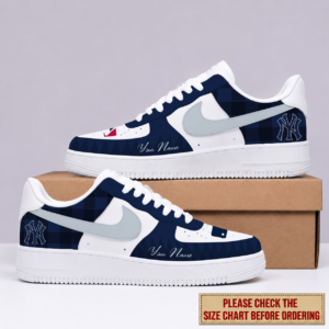 Limited Edition – Customized MLB New York Yankees Air Force 1 Shoes