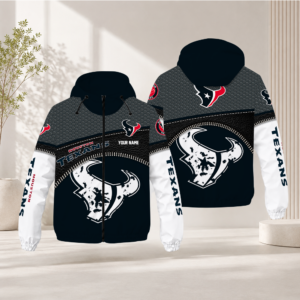 Limited Edition – Customized NFL Houston Texans Windbreaker Jacket