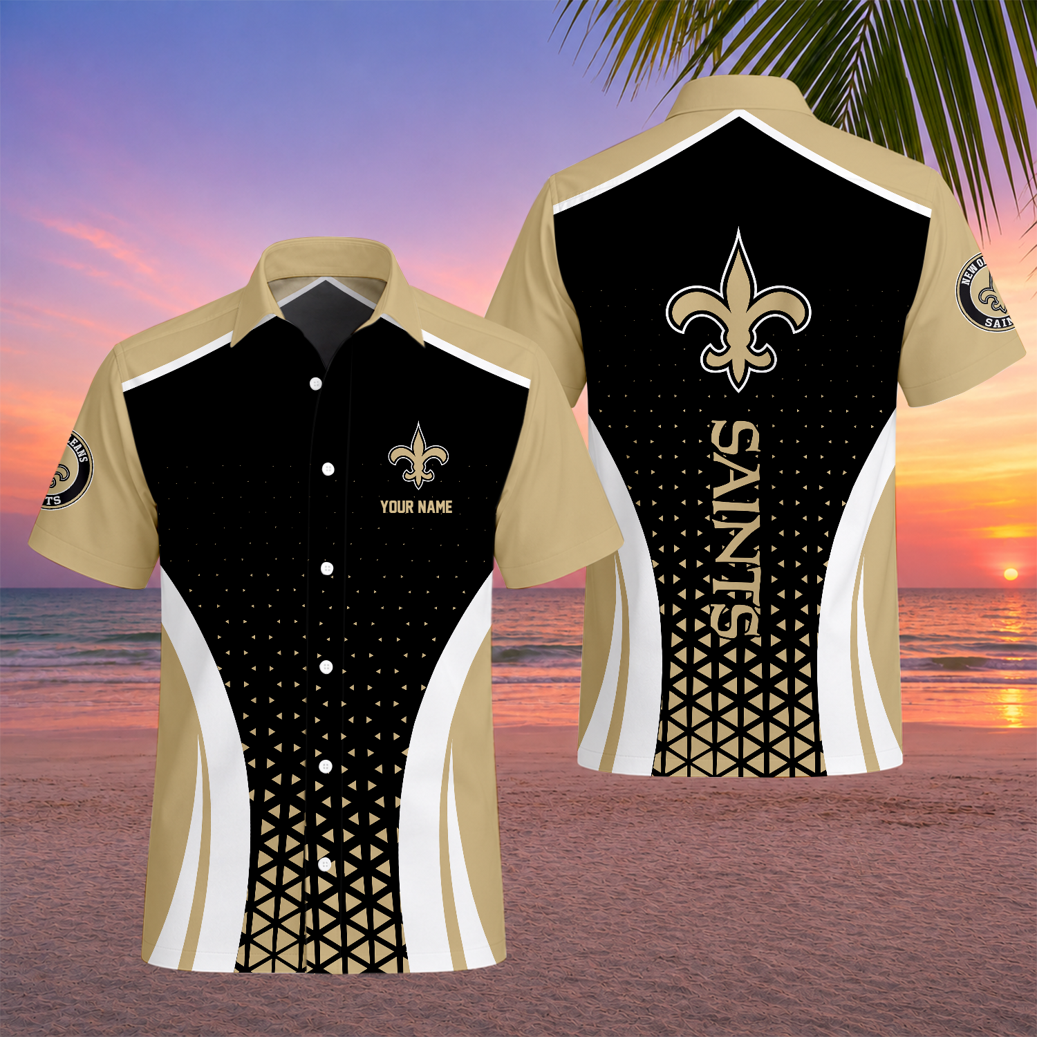 Limited Edition – Customized NFL New Orleans Saints Unisex Hawaiian Shirt