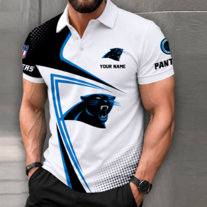 Limited Edition – Customized NFL Carolina Panthers Polo Shirt
