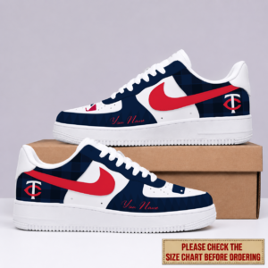 Limited Edition – Customized MLB Minnesota Twins Air Force 1 Shoes