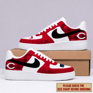 Limited Edition – Customized MLB Cincinnati Reds Air Force 1 Shoes