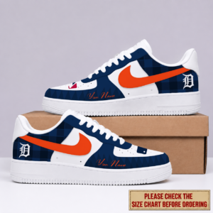 Limited Edition – Customized MLB Detroit Tigers Air Force 1 Shoes