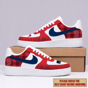 Limited Edition – Customized MLB Boston Red Sox Air Force 1 Shoes