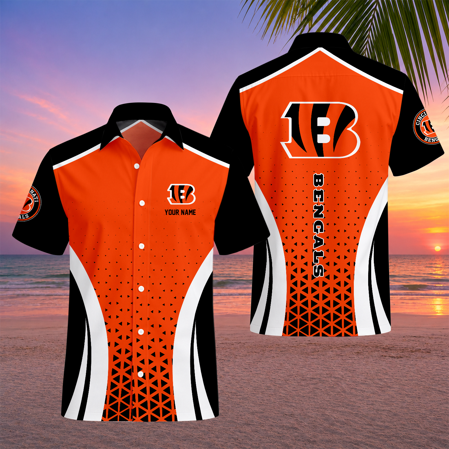 Limited Edition – Customized NFL Cincinnati Bengals Unisex Hawaiian Shirt