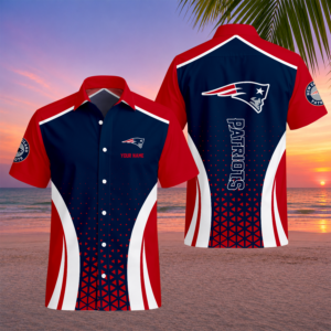 Limited Edition – Customized NFL New England Patriots Unisex Hawaiian Shirt