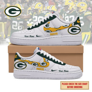 Limited Edition – Customized NFL Green Bay Packers Air Force 1 Shoes