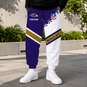 Limited Edition – Customized NFL Baltimore Ravens Sweatpants