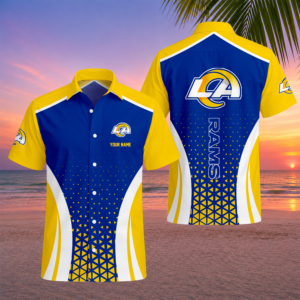 Limited Edition – Customized NFL Los Angeles Rams Unisex Hawaiian Shirt
