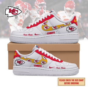 Limited Edition – Customized NFL Kansas City Chiefs Air Force 1 Shoes