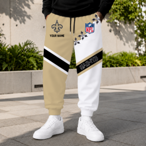 Limited Edition – Customized NFL New Orleans Saints Sweatpants