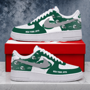 Limited Edition – Customized NFL New York Jets Air Force 1 Shoes
