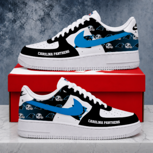 Limited Edition – Customized NFL Carolina Panthers Air Force 1 Shoes