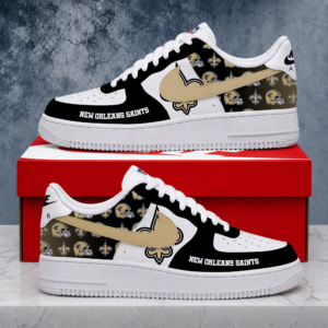 Limited Edition – Customized NFL New Orleans Saints Air Force 1 Shoes
