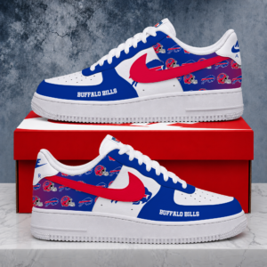 Limited Edition – Customized NFL Buffalo Bills Air Force 1 Shoes