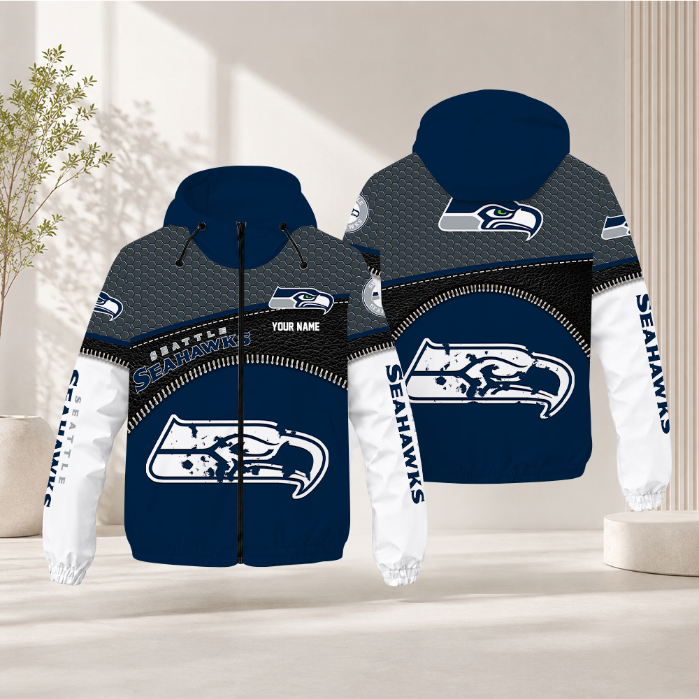 Limited Edition – Customized NFL Seattle Seahawks Windbreaker Jacket