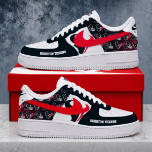 Limited Edition – Customized NFL Houston Texans Air Force 1 Shoes
