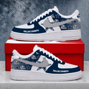 Limited Edition – Customized NFL Dallas Cowboys Air Force 1 Shoes