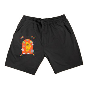 Groovy Retro National Croissant Day Baking Pastry Foodie Shorts