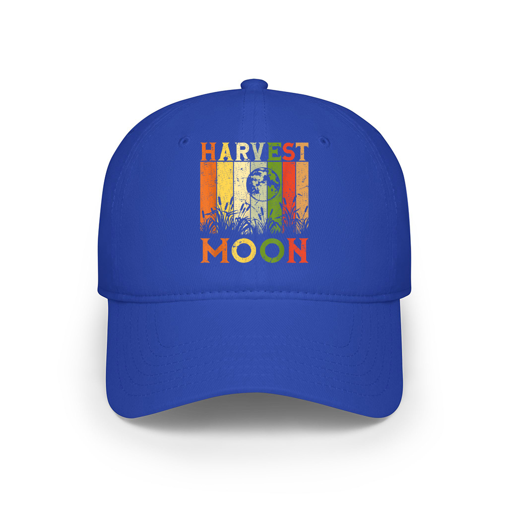 Harvest Moon Retro Vintage Autumn Fall Cap