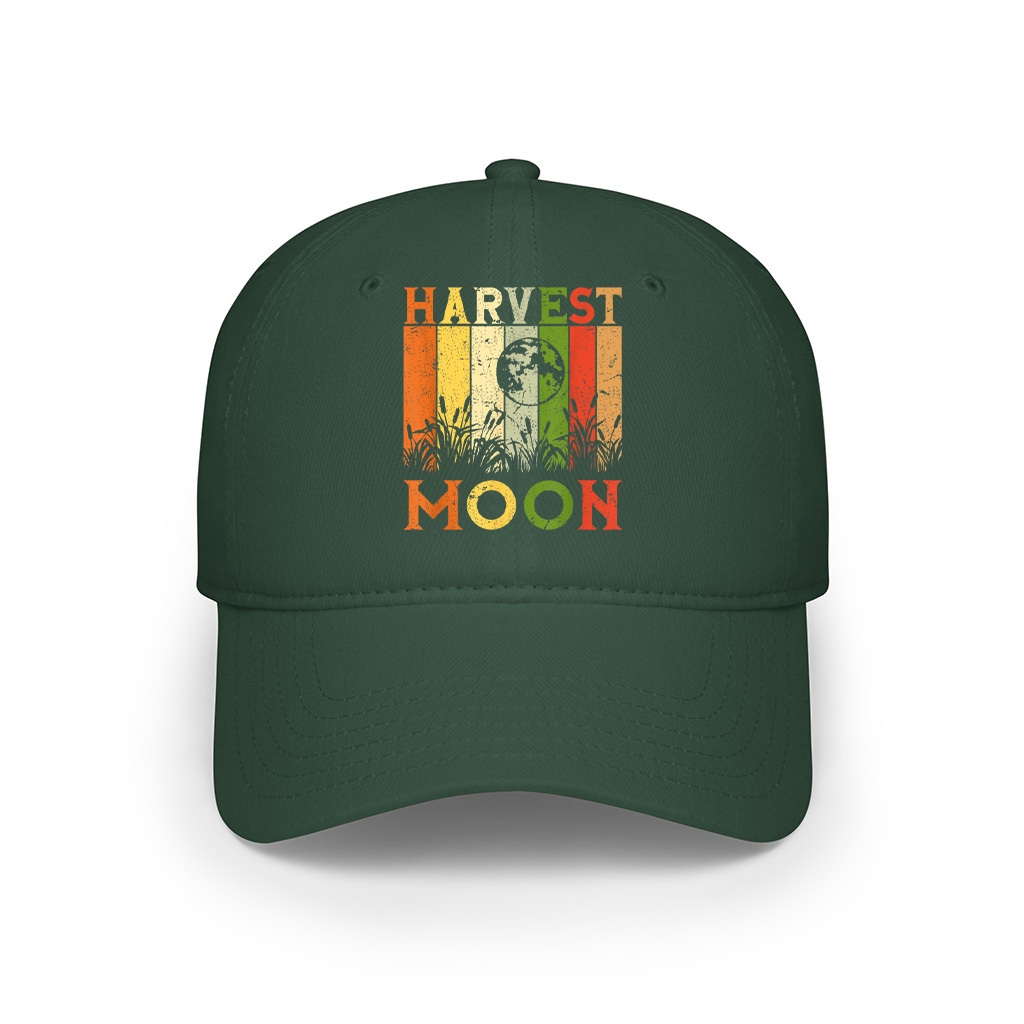 Harvest Moon Retro Vintage Autumn Fall Cap - Image 4