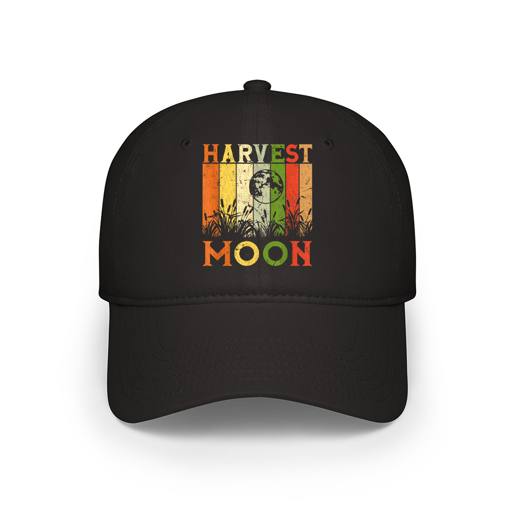 Harvest Moon Retro Vintage Autumn Fall Cap - Image 7