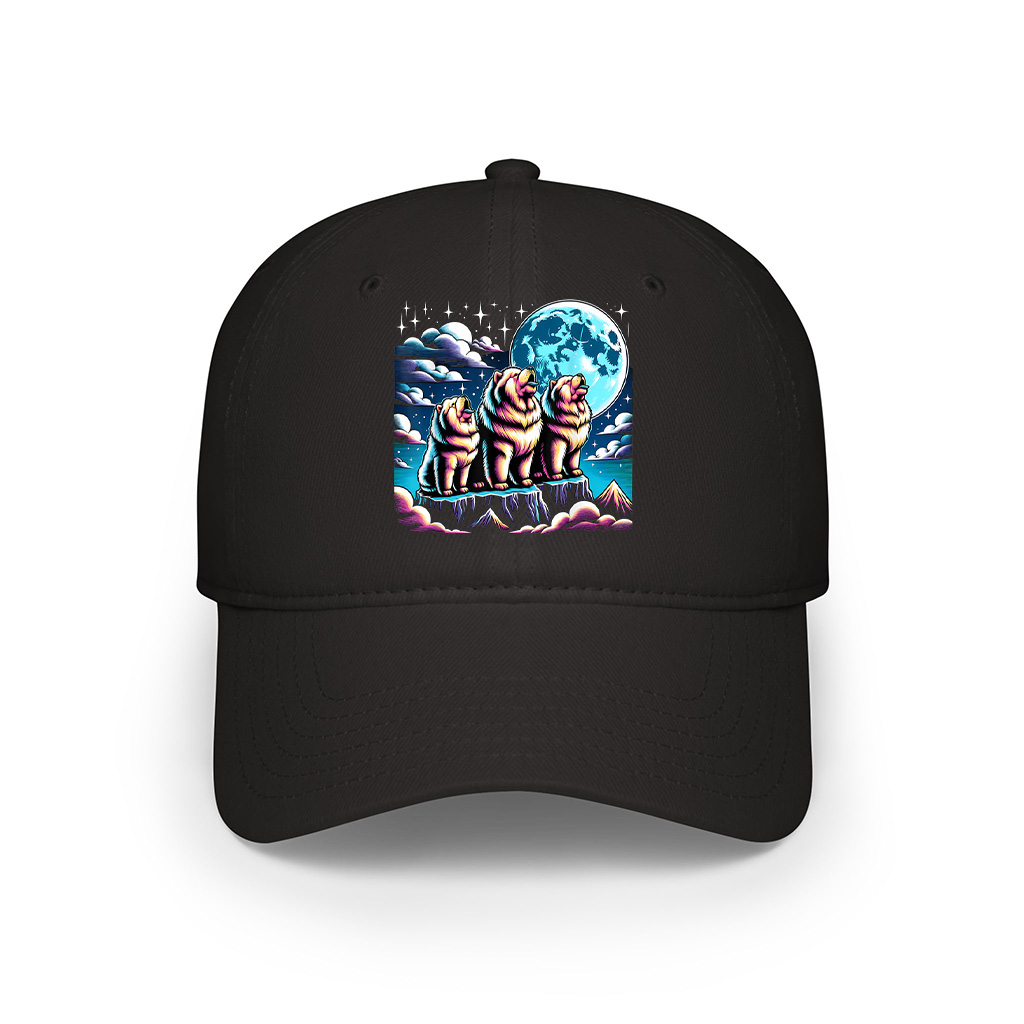 Howling At The Moon Chow Chow Dog Cap - Image 7