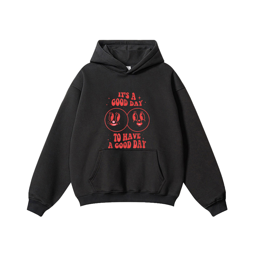 It’s A Good Day To Have A Good Day Trendy Retro Hoodie - Image 3