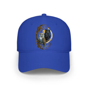 Moon Owl Birds Owl Gifts Graphic Cap