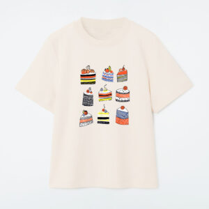 Quirky Cake Slices Art For Food Lovers T-Shirt