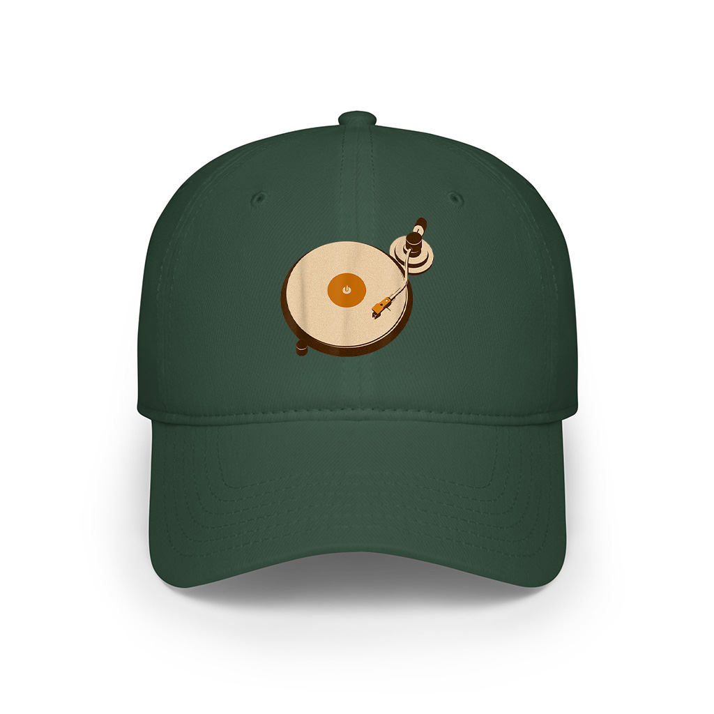 Record Scratch Hi Fi Vinyl Record Player Music Cap - Image 3