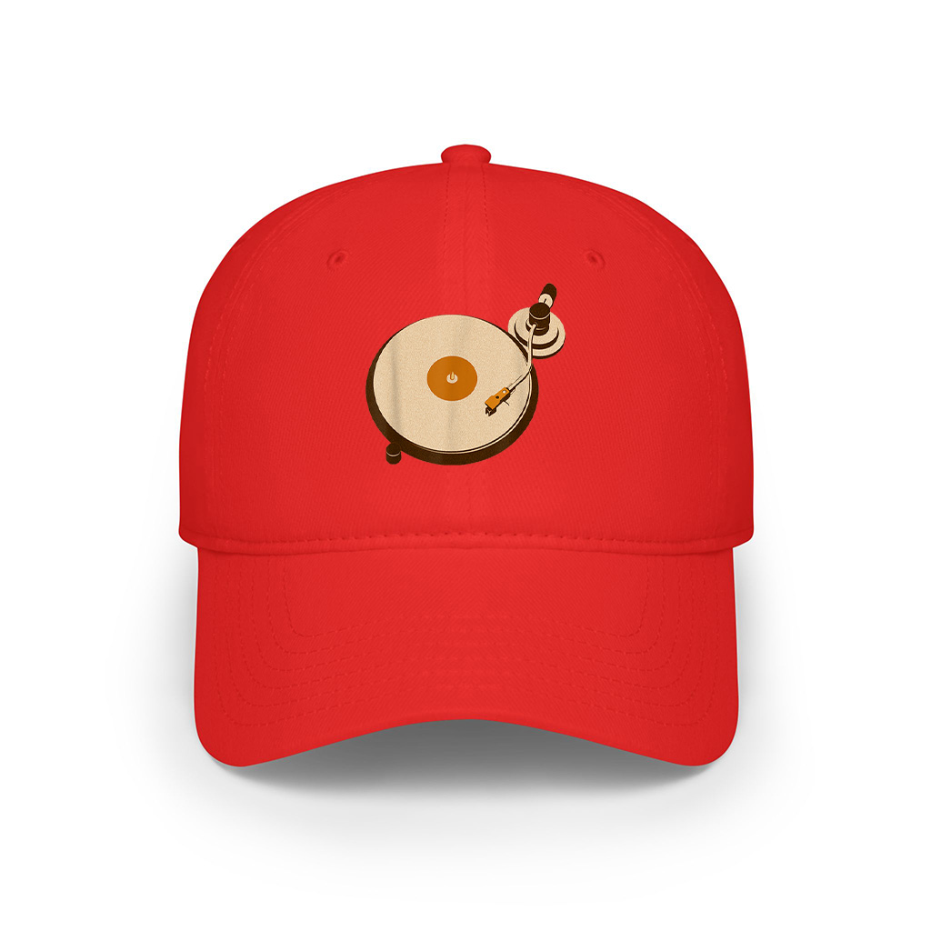 Record Scratch Hi Fi Vinyl Record Player Music Cap - Image 4