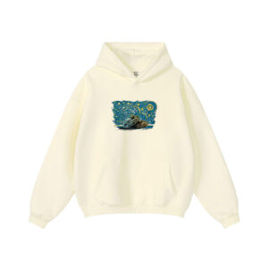Retro Vintage Starry Night Style Cookies Hoodie