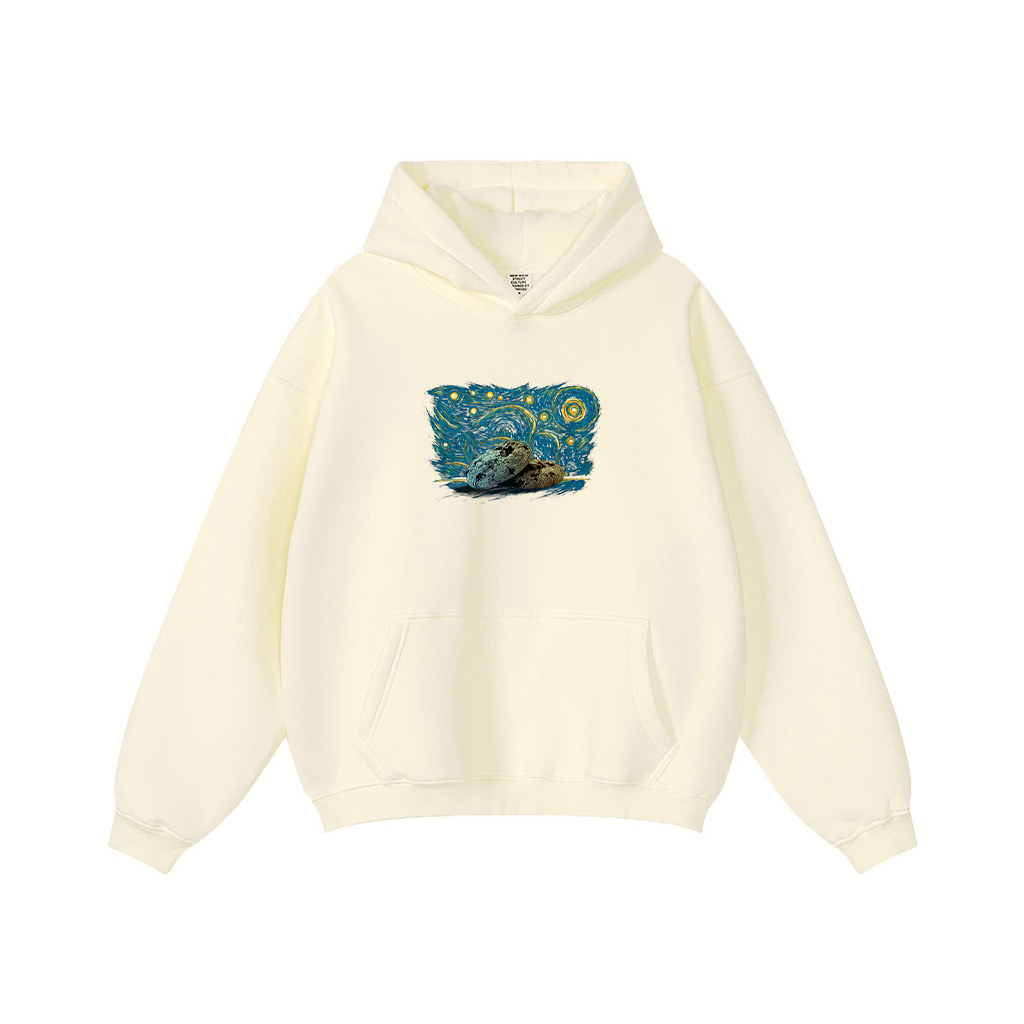Retro Vintage Starry Night Style Cookies Hoodie